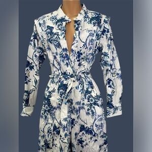 Anthropologie Lucienne Belted Jumpsuit Size 6